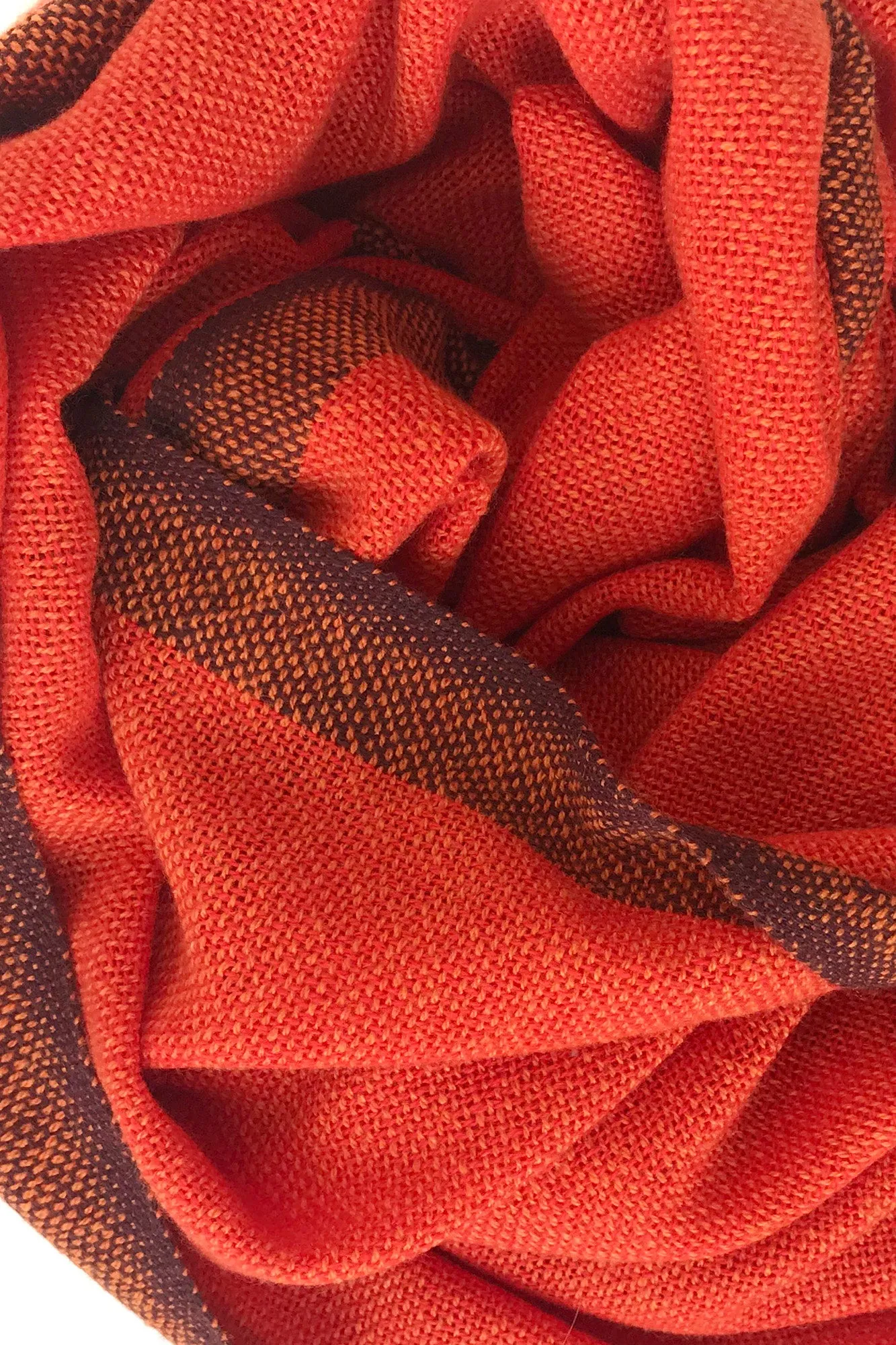 100% Cashmere - Burnt orange Scarf