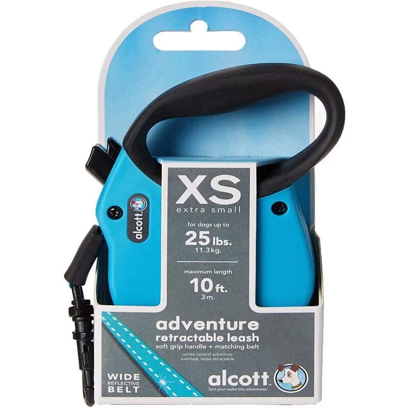 Adventure Retractable Reflective Leash With Soft Grip Handle