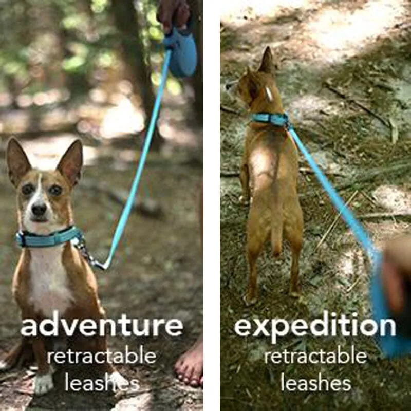 Adventure Retractable Reflective Leash With Soft Grip Handle