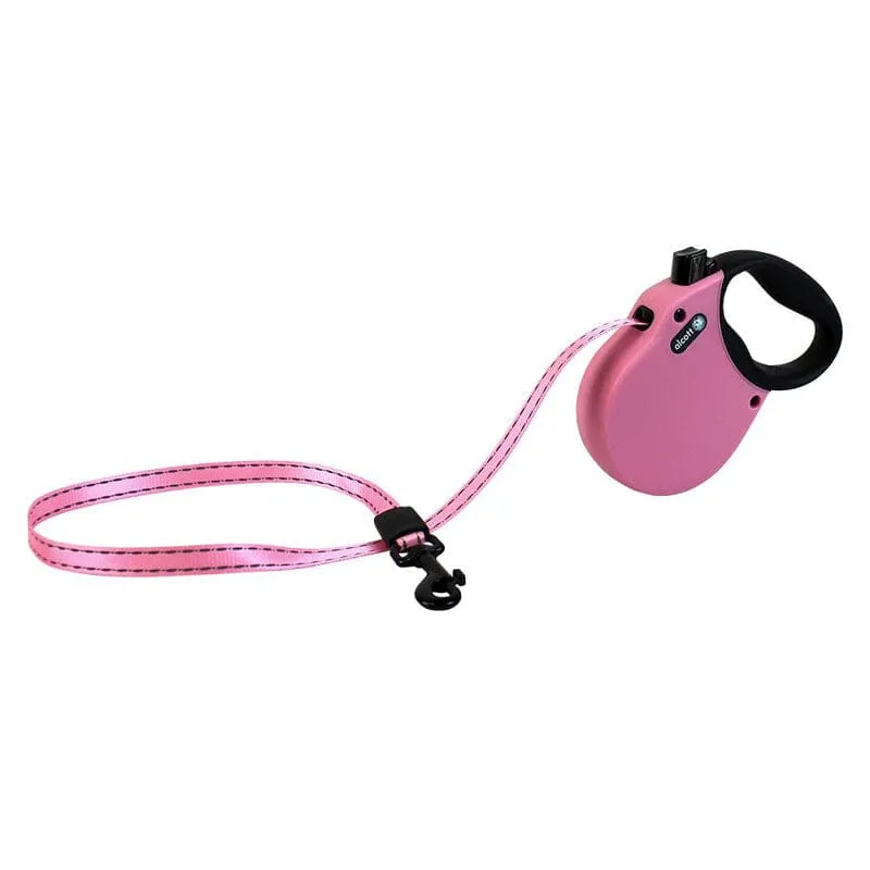 Adventure Retractable Reflective Leash With Soft Grip Handle