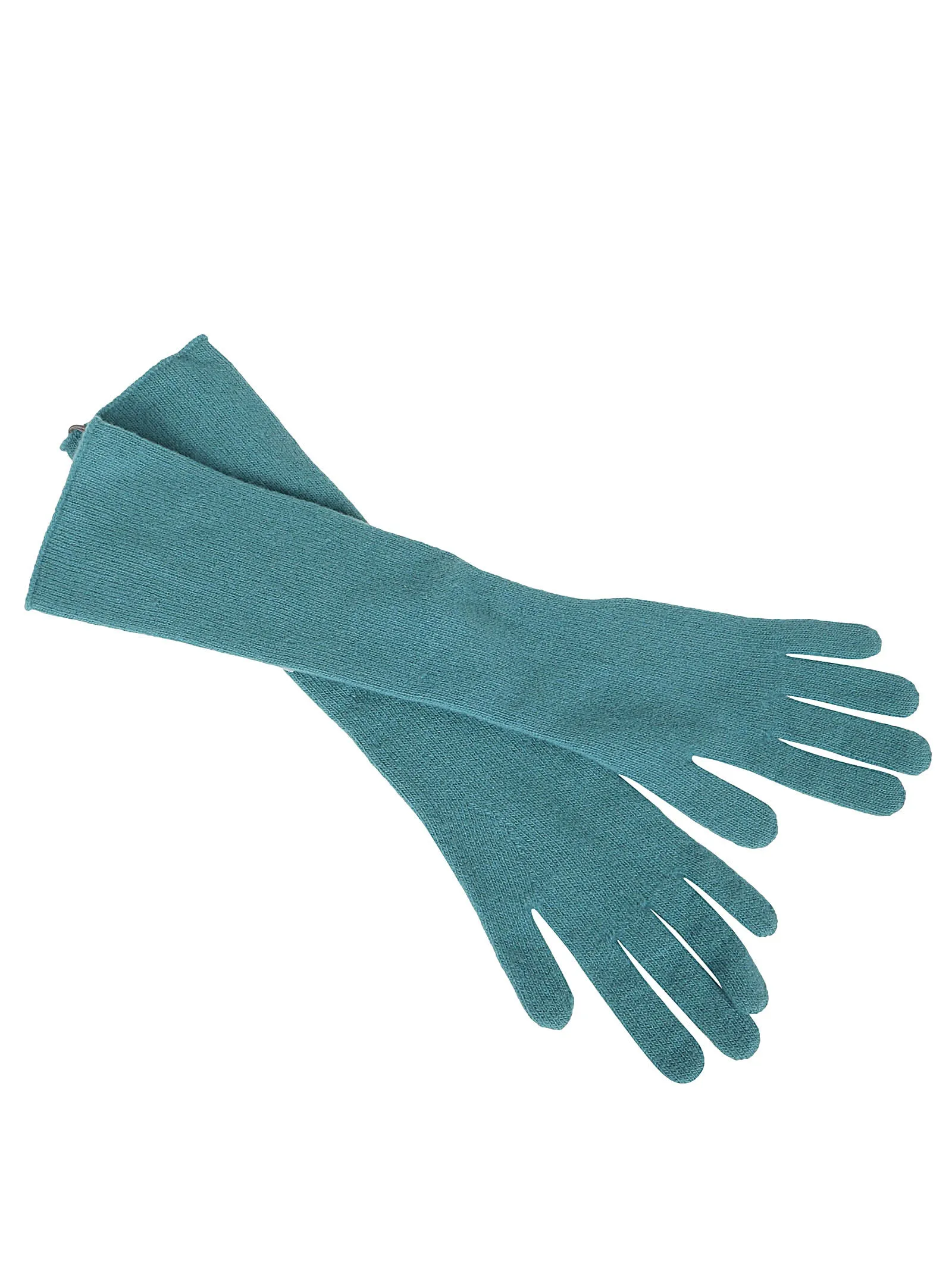 Alberta Ferretti Fine-Knit Gloves