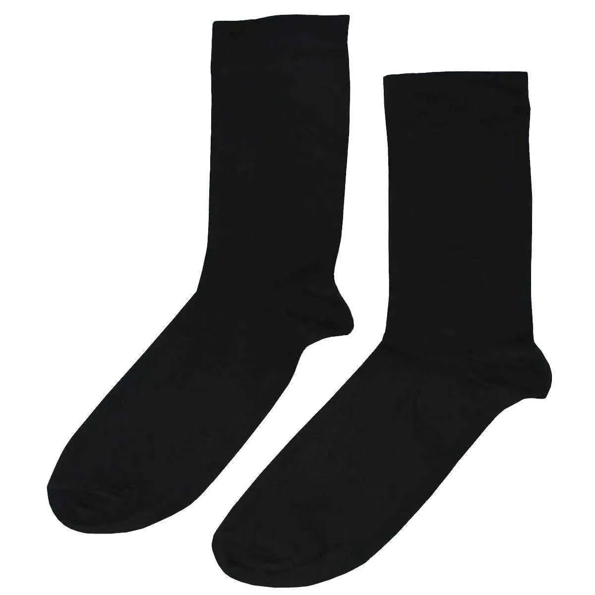 Bassin and Brown 3 Pack Plain Bamboo Socks - Black