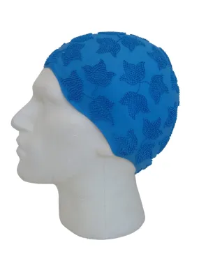 BECO Moulded Decorative Leaf Swim Cap