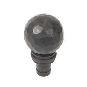 Beeswax Hammered Ball Curtain Finial (pair) | From The Anvil