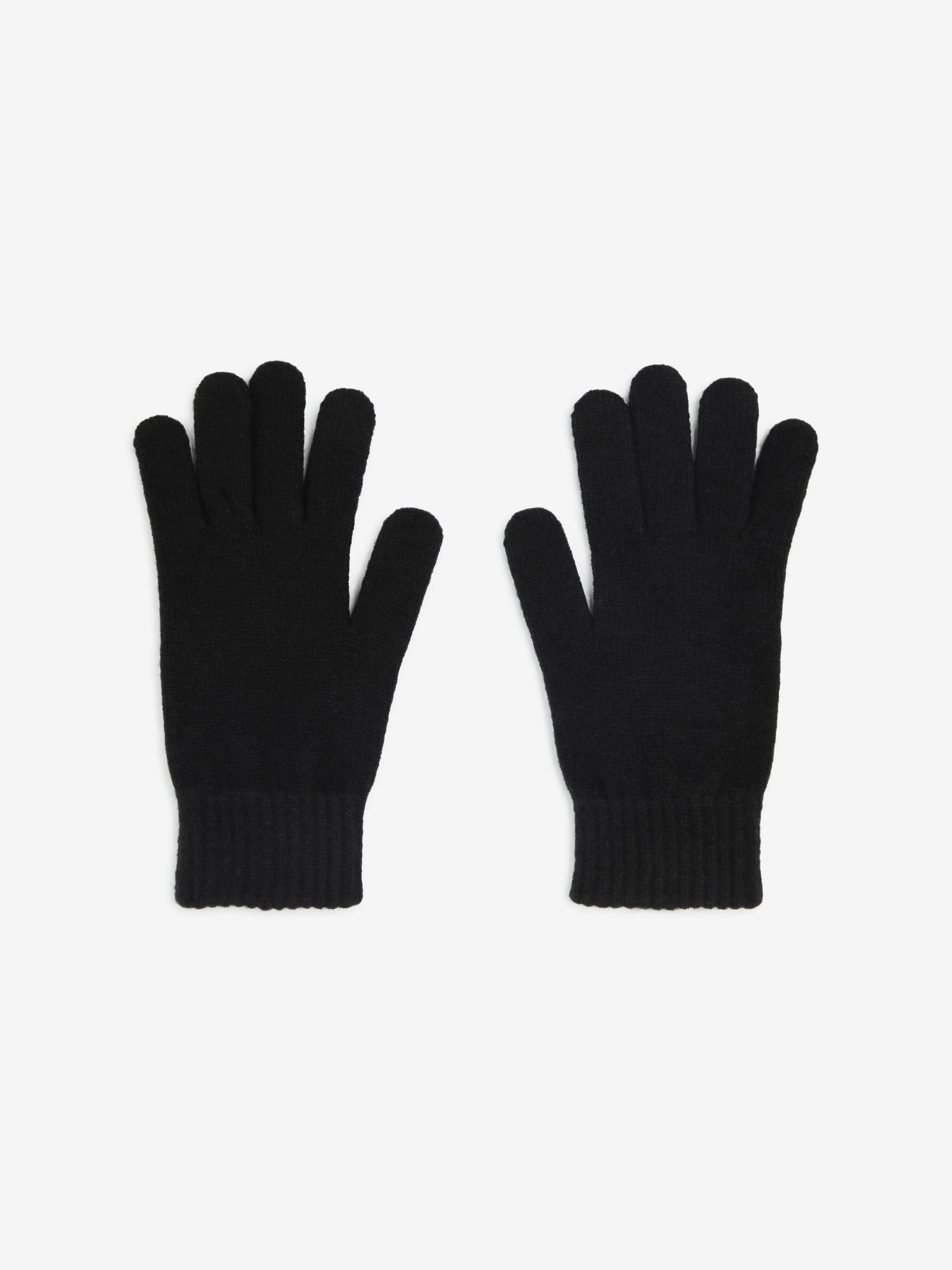 BOSS Boys Logo Gloves in Black