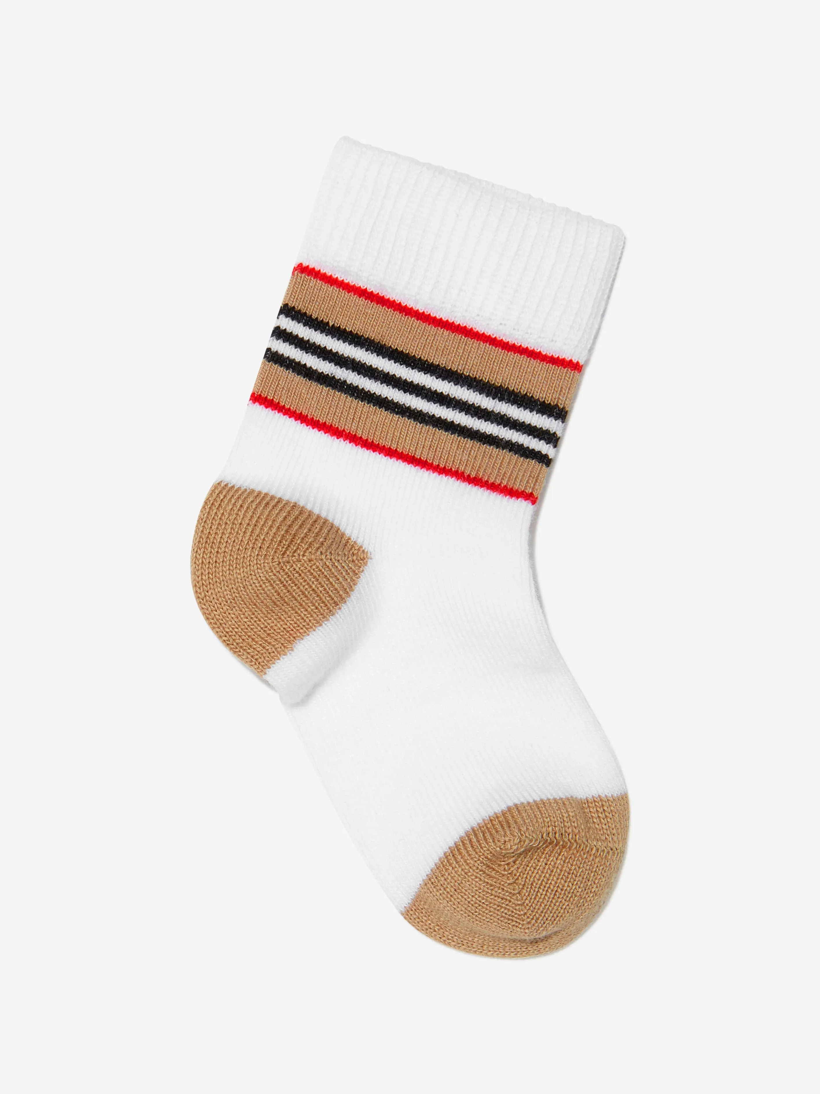 Burberry Baby Unisex Cotton Socks Set (2 Pack)