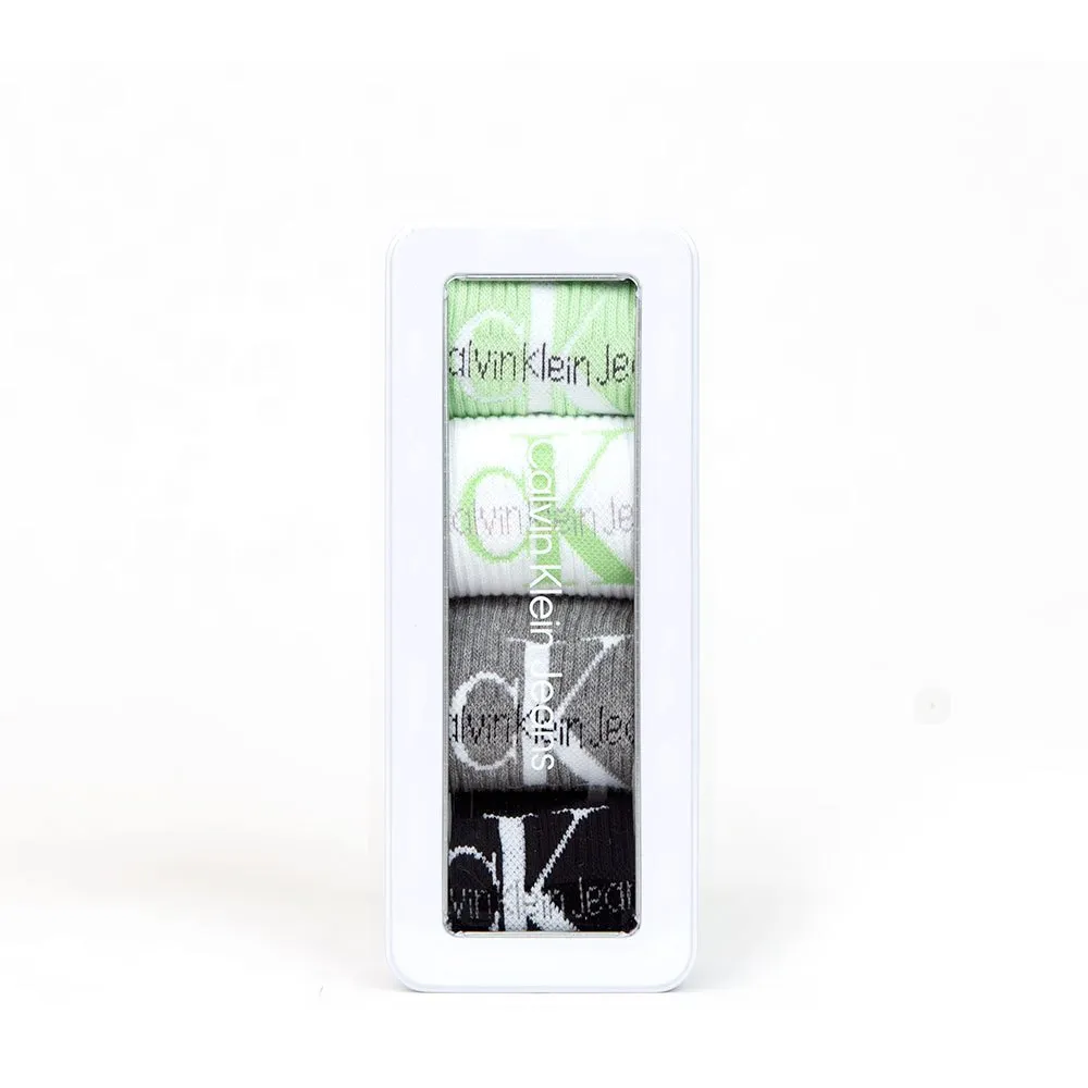 Calvin Klein Mint Combo 4pk Crew Socks