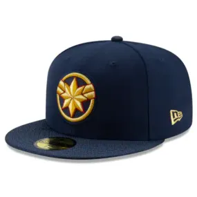 Captain Marvel 59Fifty Fitted Hat