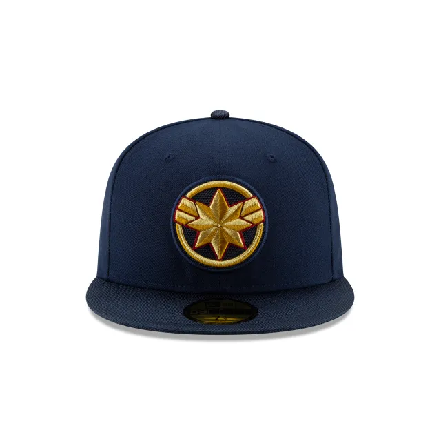 Captain Marvel 59Fifty Fitted Hat