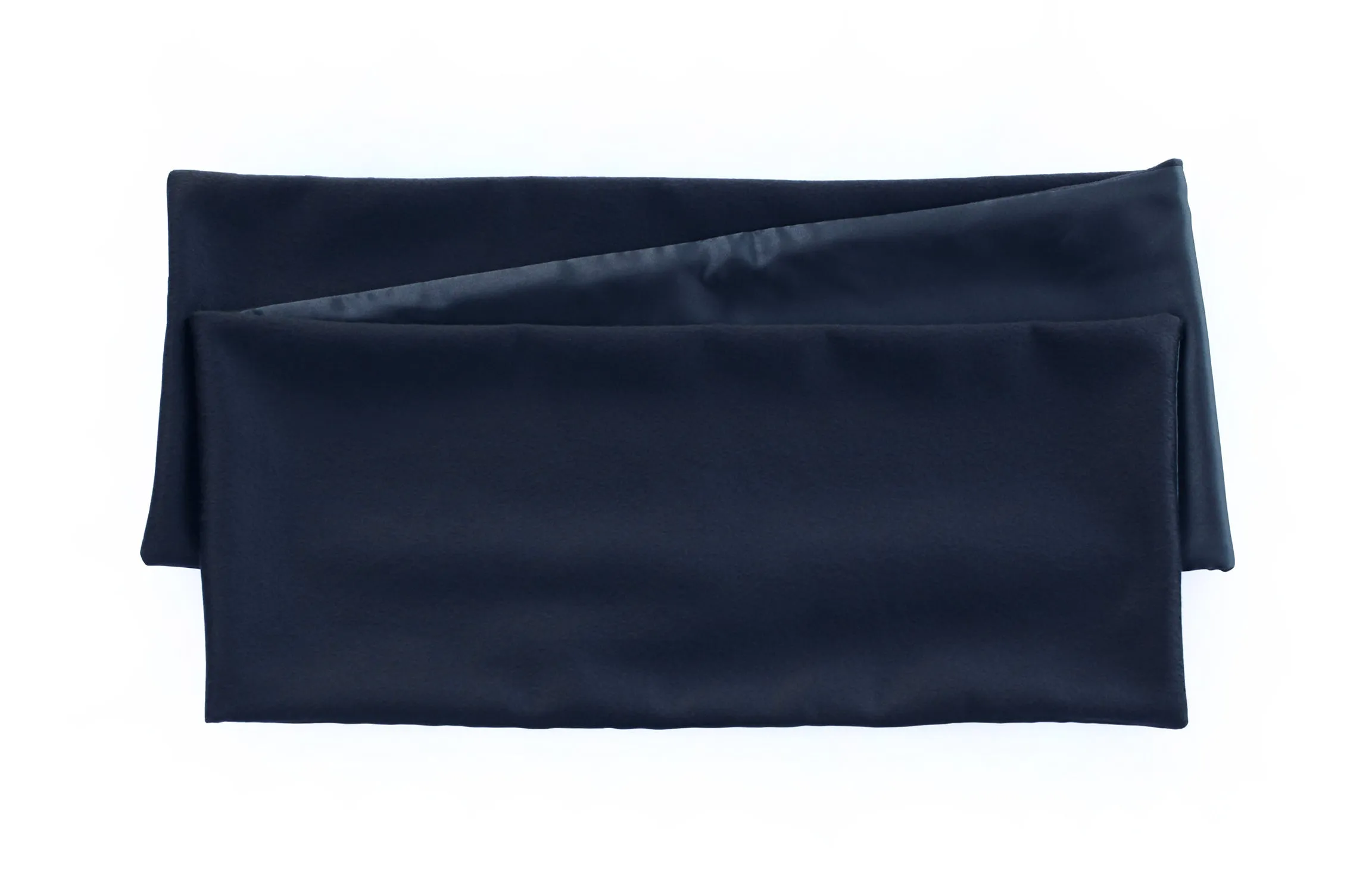 Cashmere & Silk Scarf in Navy