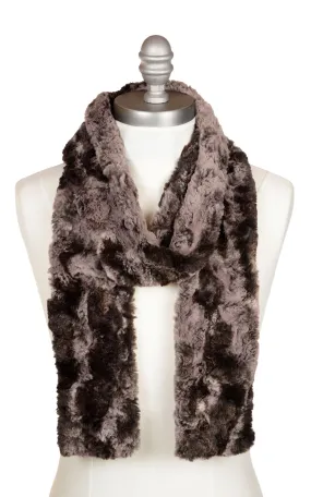 Classic Faux Fur Scarf - Luxury in Mocha