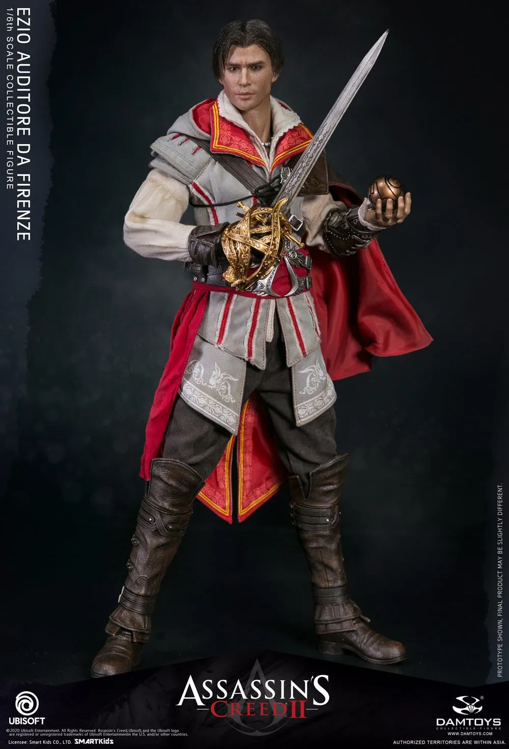 DAMTOYS DMS012 Assassin’s Creed II Ezio 1/6th scale Collectible Figure