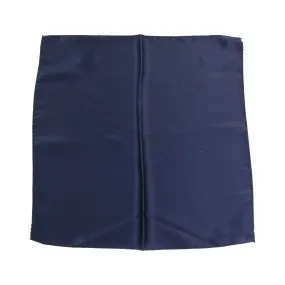 Dolce & Gabbana Elegant Silk Pocket Square in Lustrous Blue