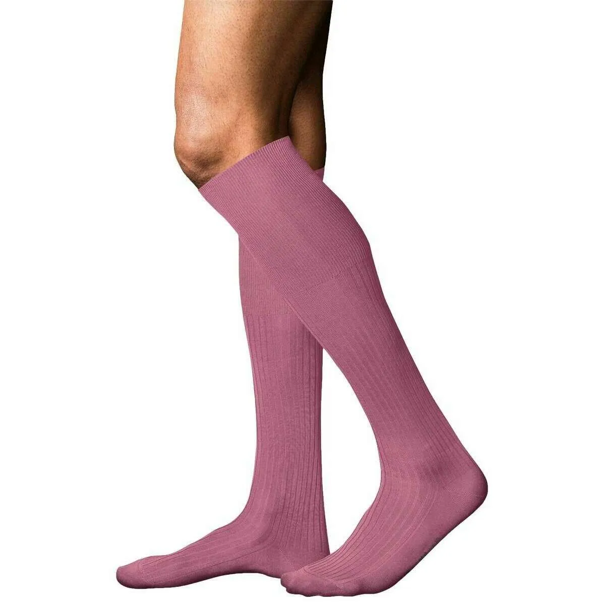 Falke No 10 Pure Fil d´Écosse Knee High Socks - Rose Pink