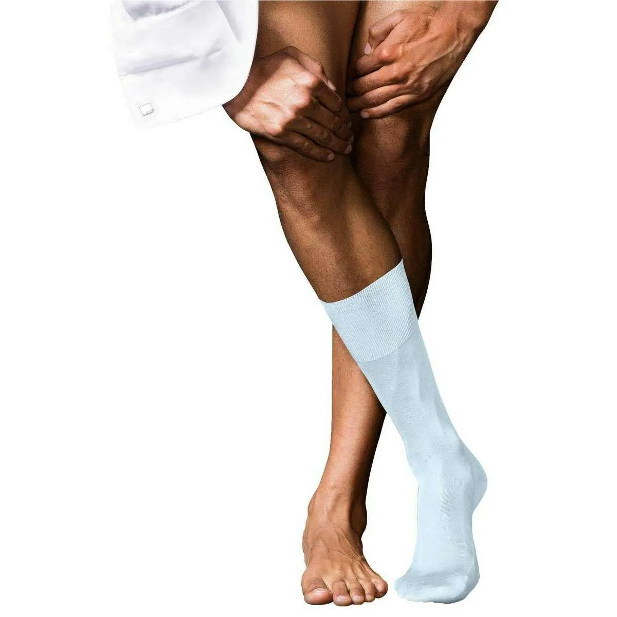 Falke No 9 Pure Fil d´Écosse Socks - Light Blue