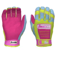 Franklin Youth CFX Pro Custom Batting Gloves Caribbean Yellow