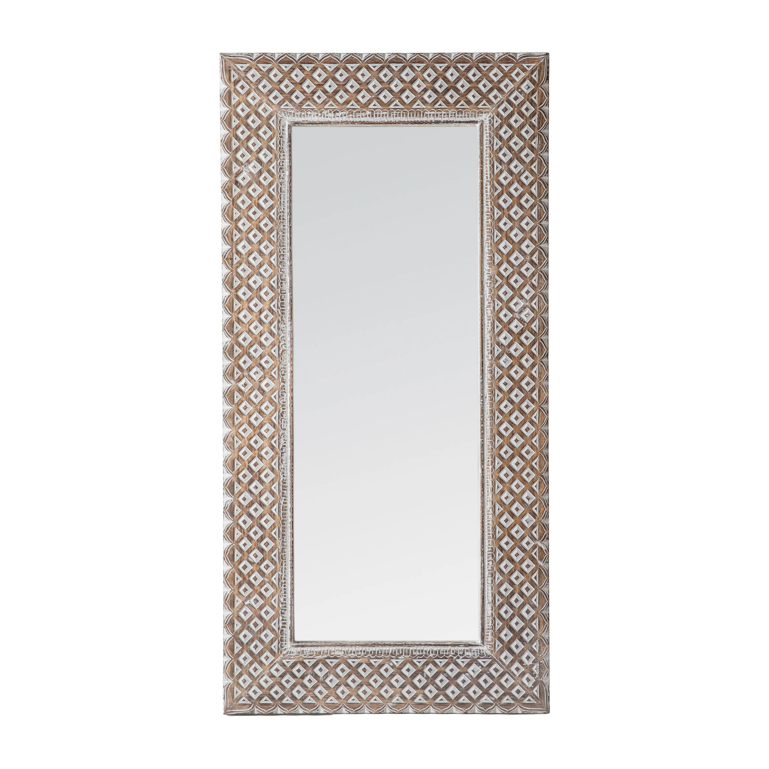 Full Length Mango Wood Mirror