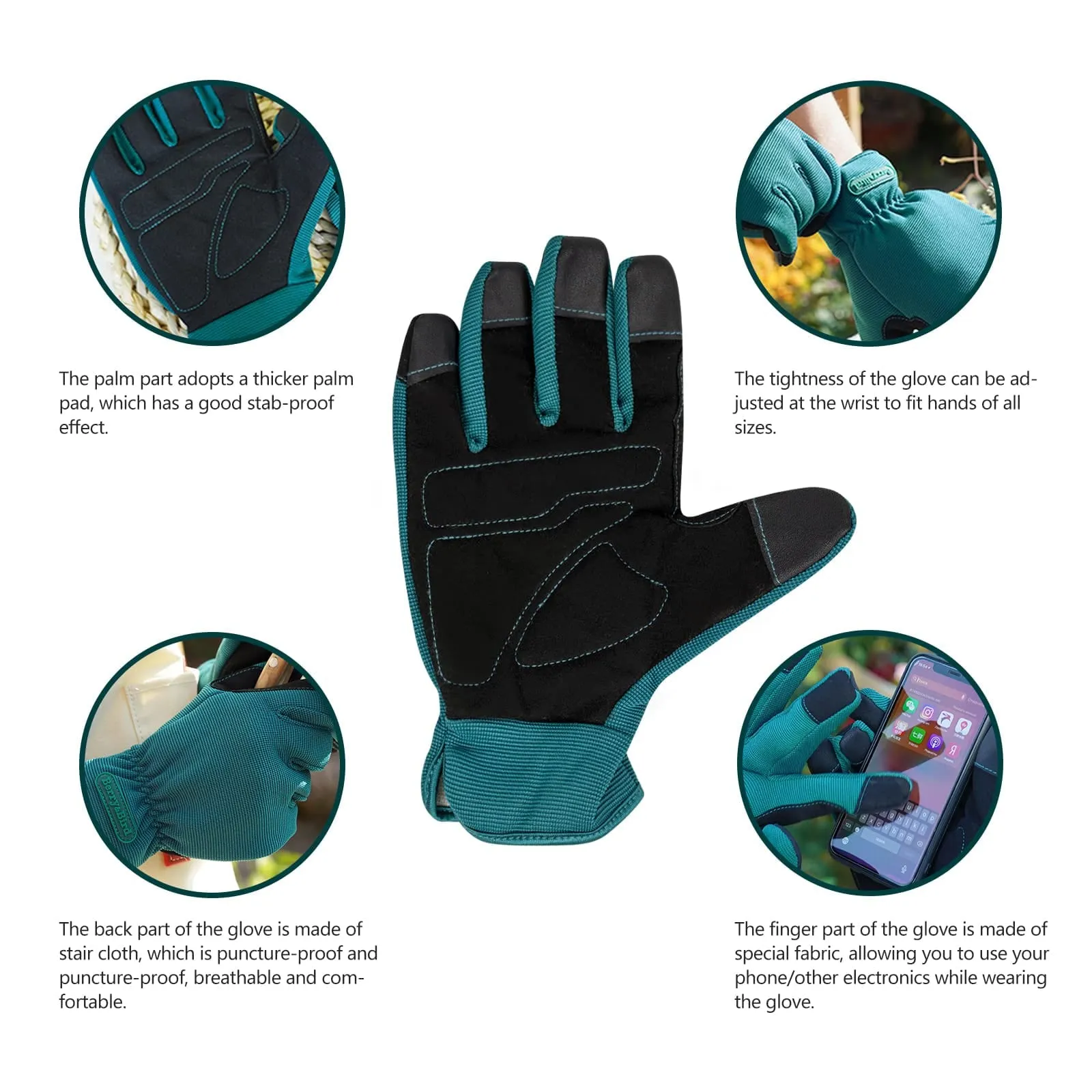 Gardening Glove puncture resistant for Men and Women