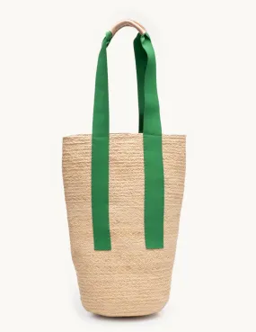 lola hats cornichon raffia tote