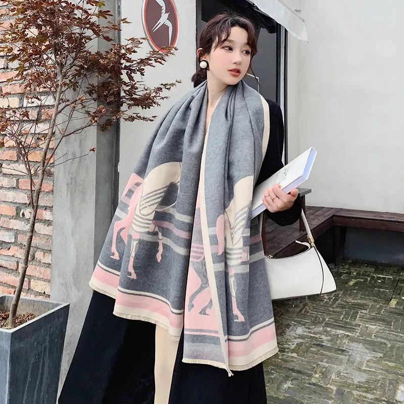 Luxury Winter Cashmere Scarf