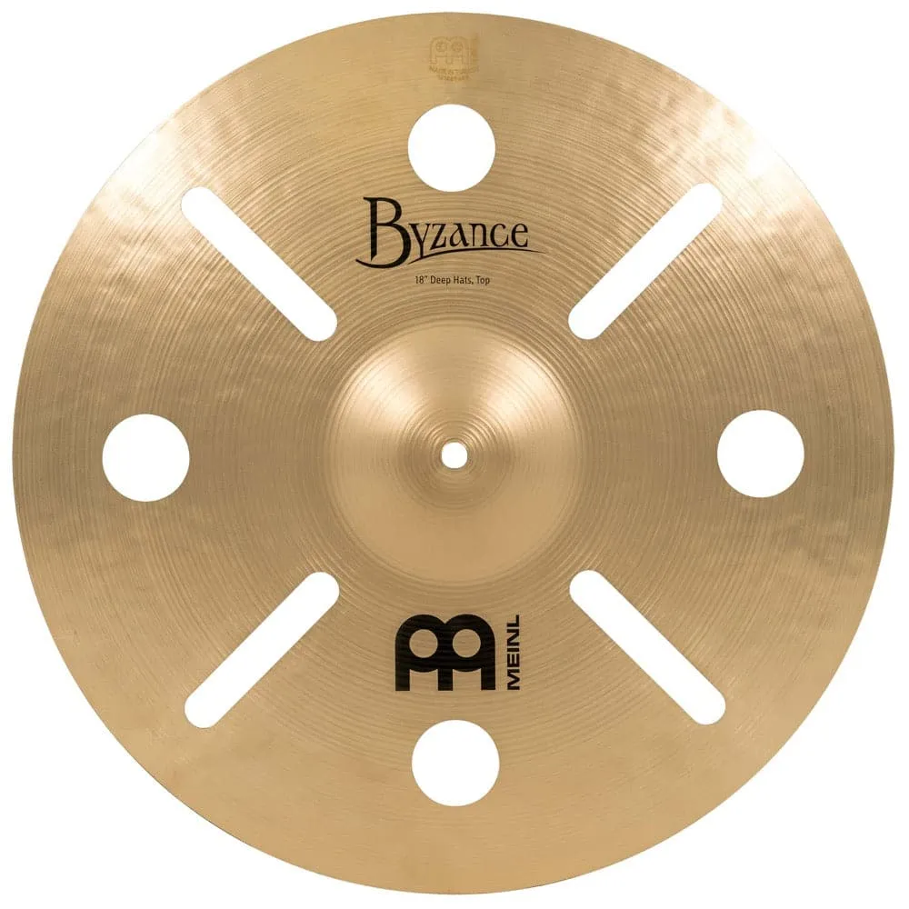 Meinl Byzance Anika Nilles Deep Hi Hats 18" w/X-Hat Arm