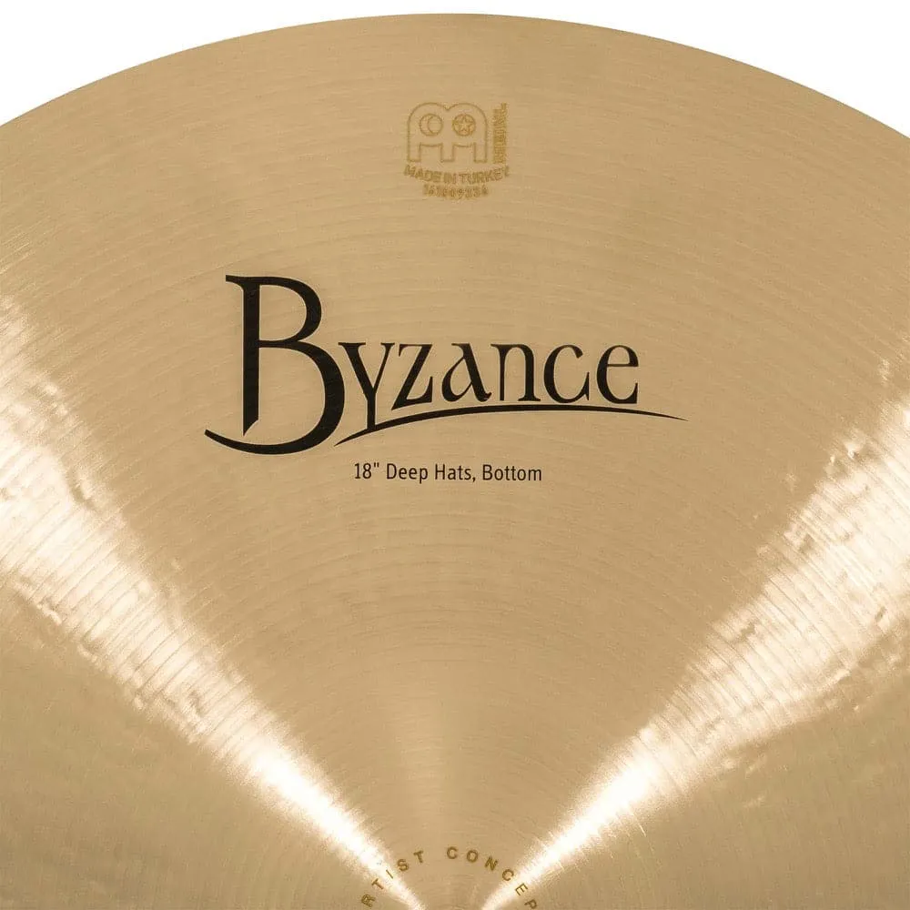 Meinl Byzance Anika Nilles Deep Hi Hats 18" w/X-Hat Arm