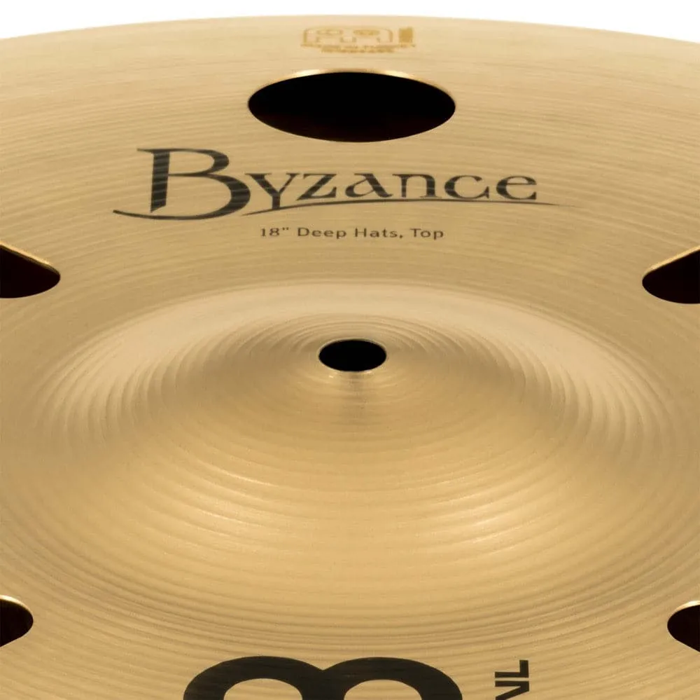 Meinl Byzance Anika Nilles Deep Hi Hats 18" w/X-Hat Arm