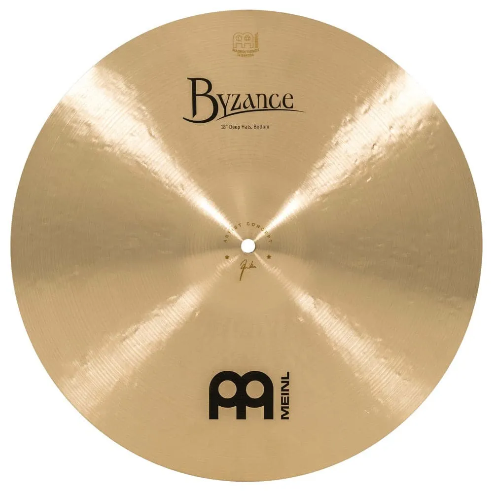 Meinl Byzance Anika Nilles Deep Hi Hats 18" w/X-Hat Arm