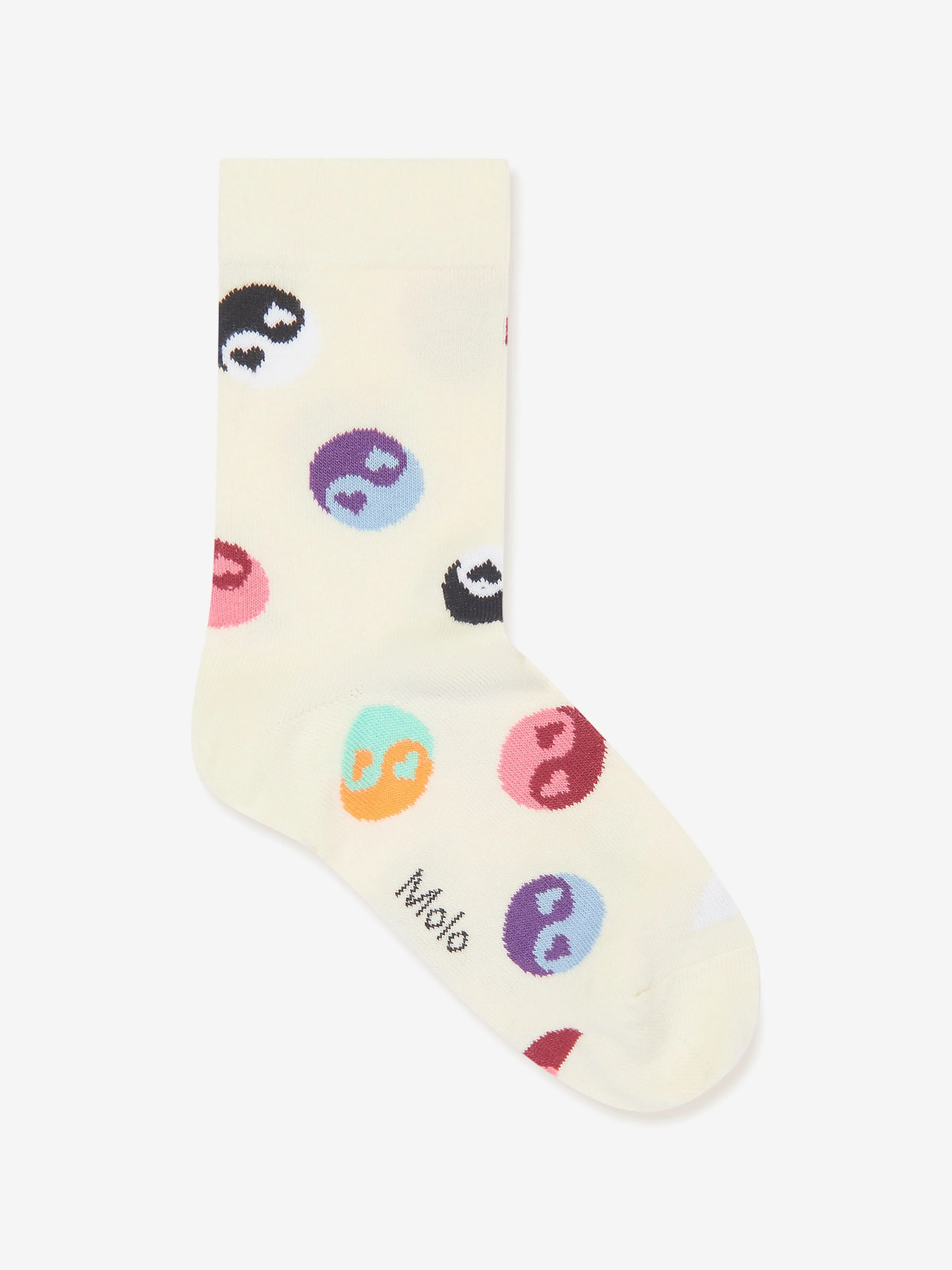 Molo Kids Yin Yang Print Socks Set in Multicolour