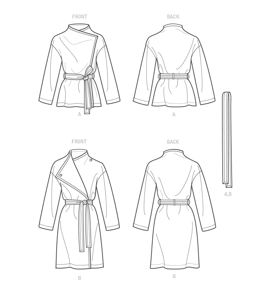 New Look Sewing Pattern 6742 Misses' Jacket and Coat