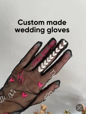 Order Your Custom Made Gloves with Hand Embroidery