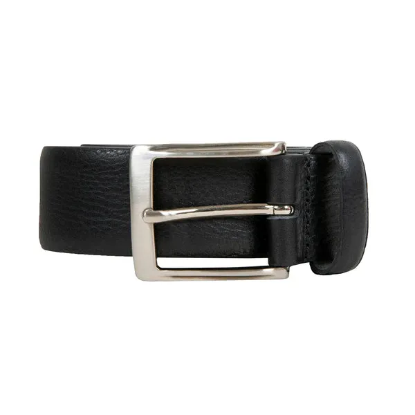 Pebble Grain Leather Belt