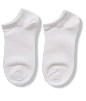 Plain Low-Cut Socks - White