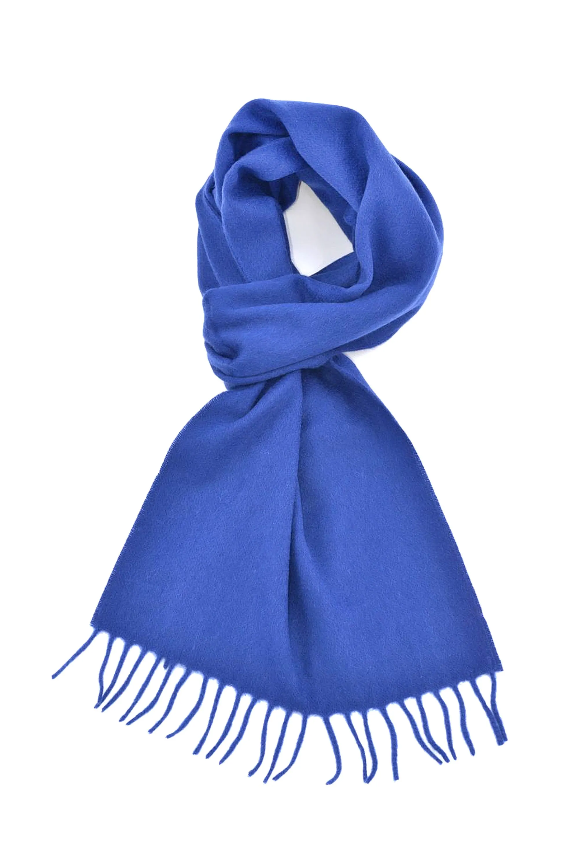 Royal Blue Cashmere Scarf