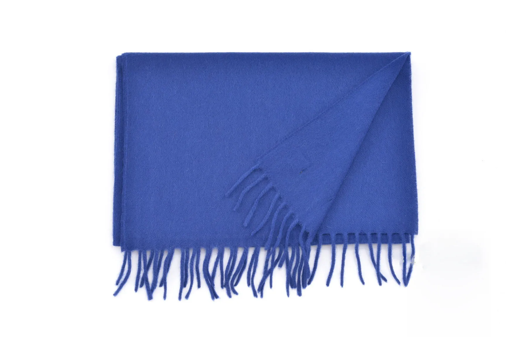 Royal Blue Cashmere Scarf