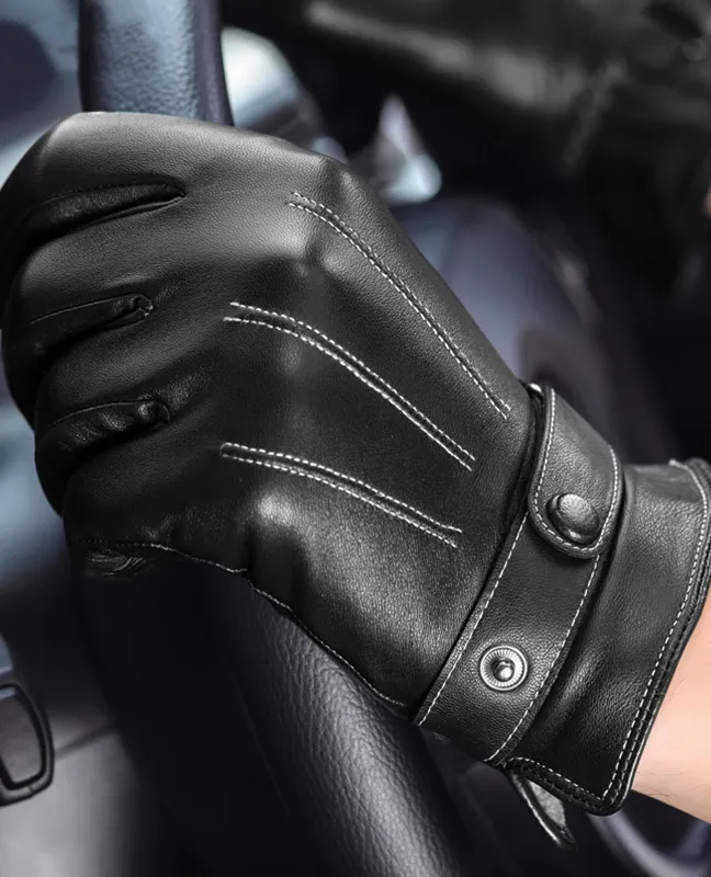 Sheepskin Leather Gloves