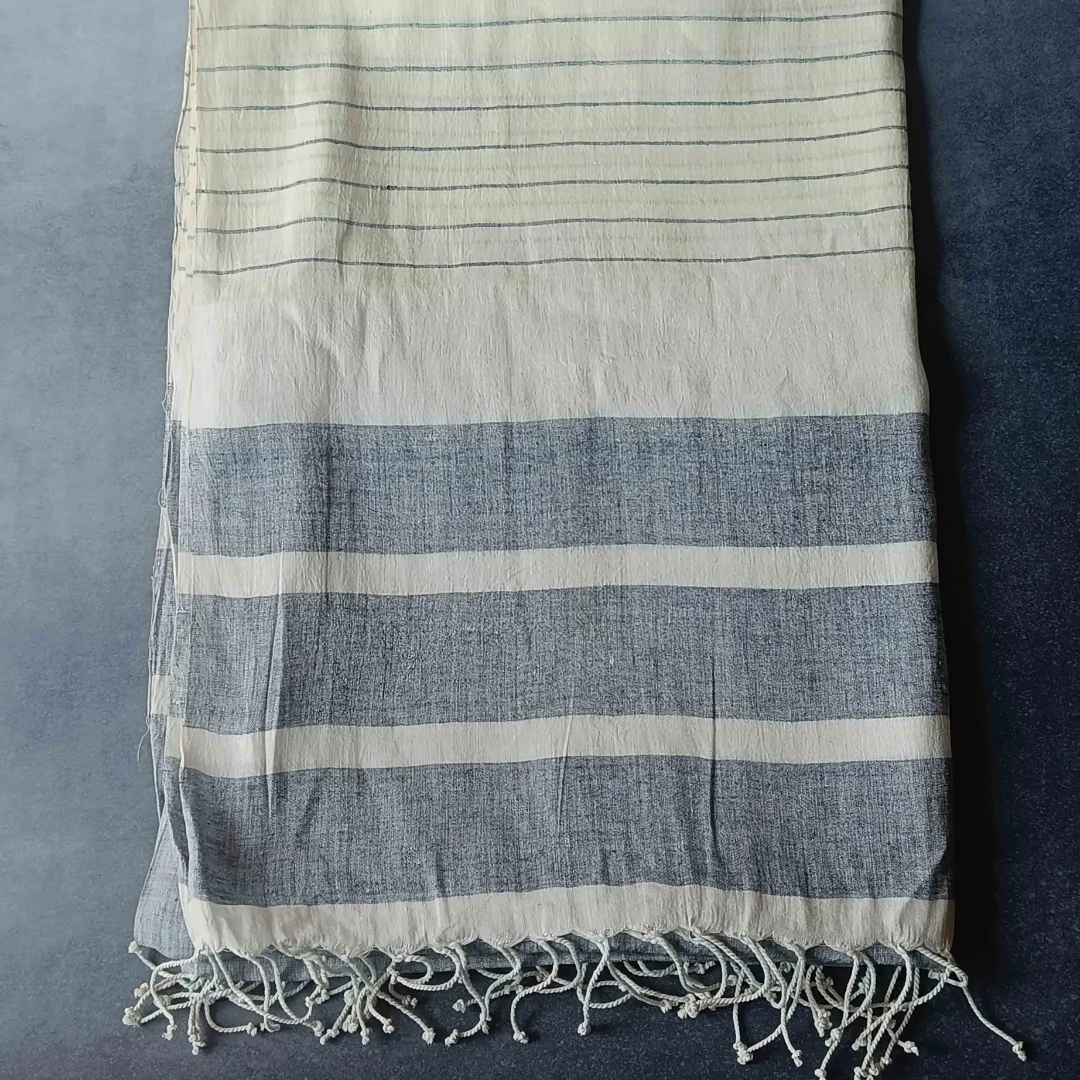 Striped Hemp Stole III