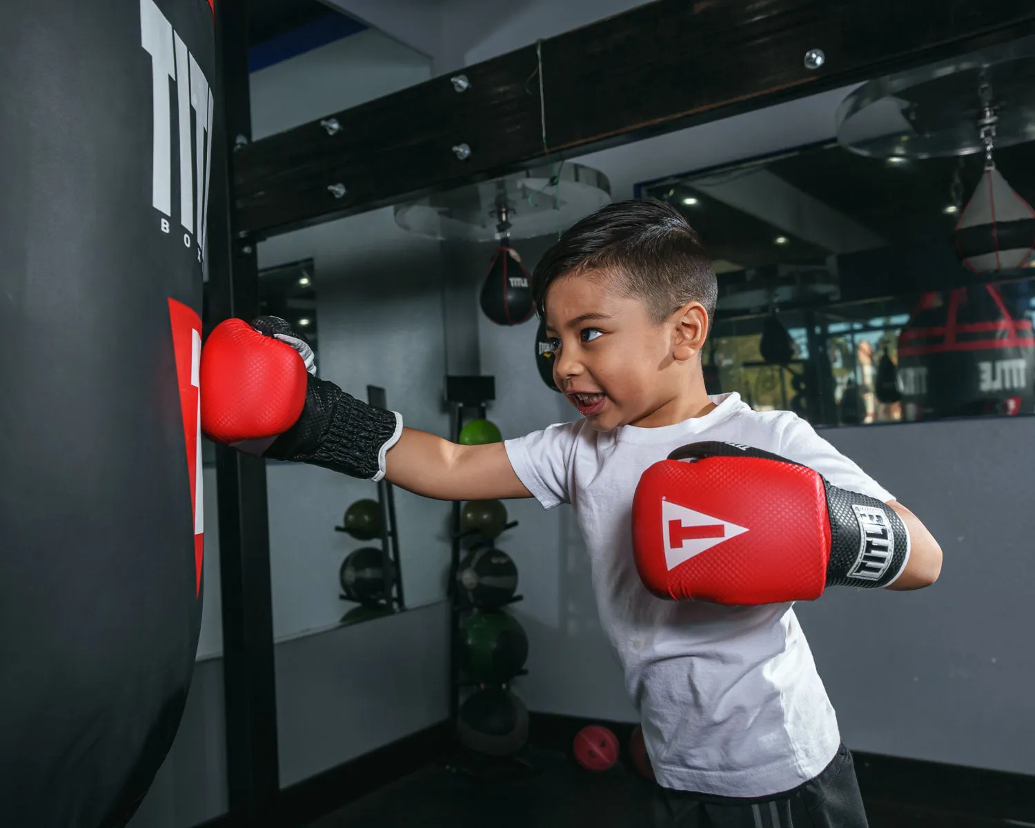 TITLE Boxing Aerovent Youth Gloves