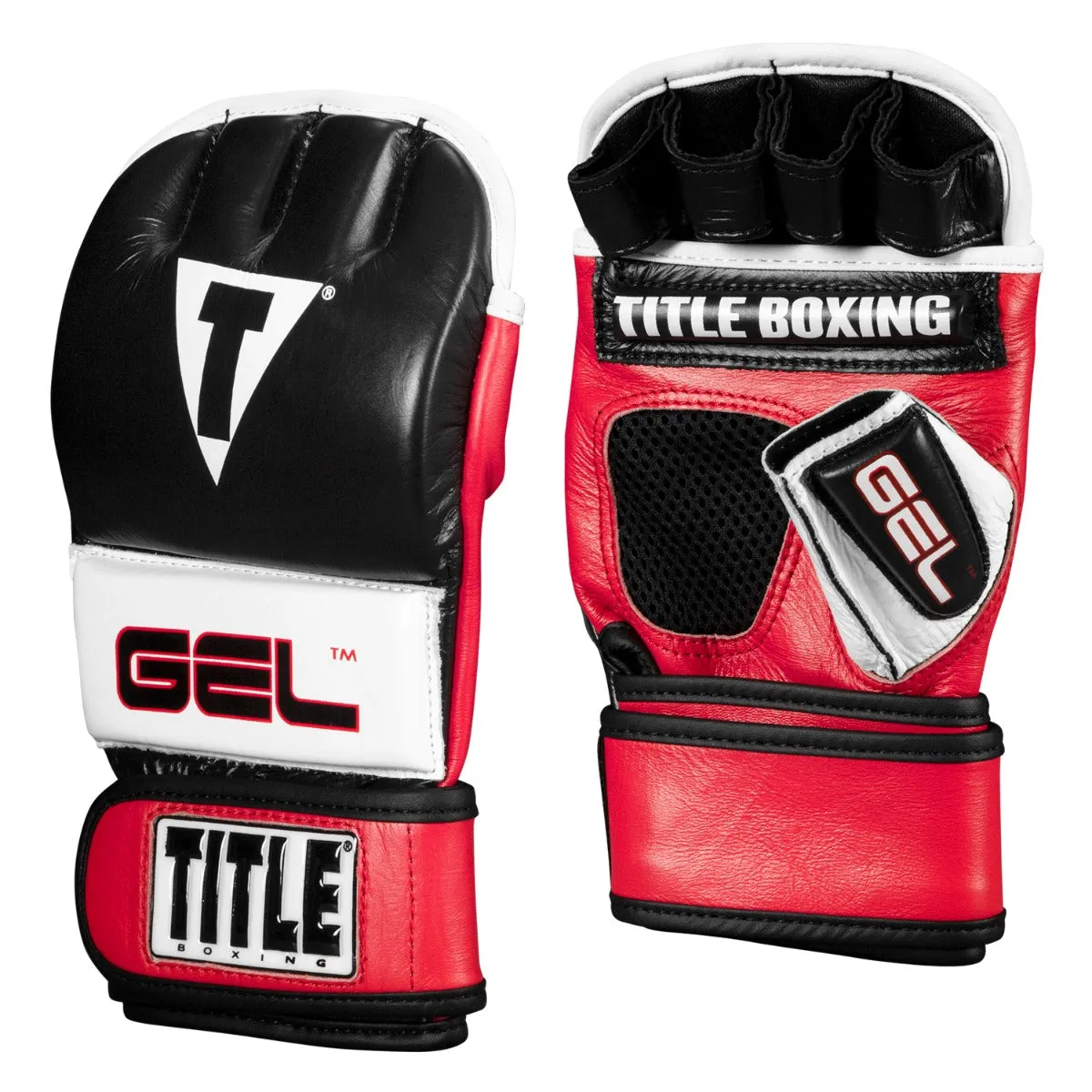 TITLE Boxing Gel Incensed Wristband Heavy Bag Gloves