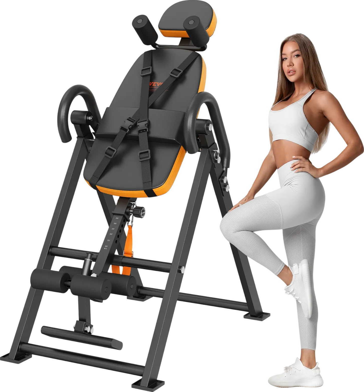 Vevor Inversion Table Foldable Strength Training Equipment 300 Lbs Capacity New