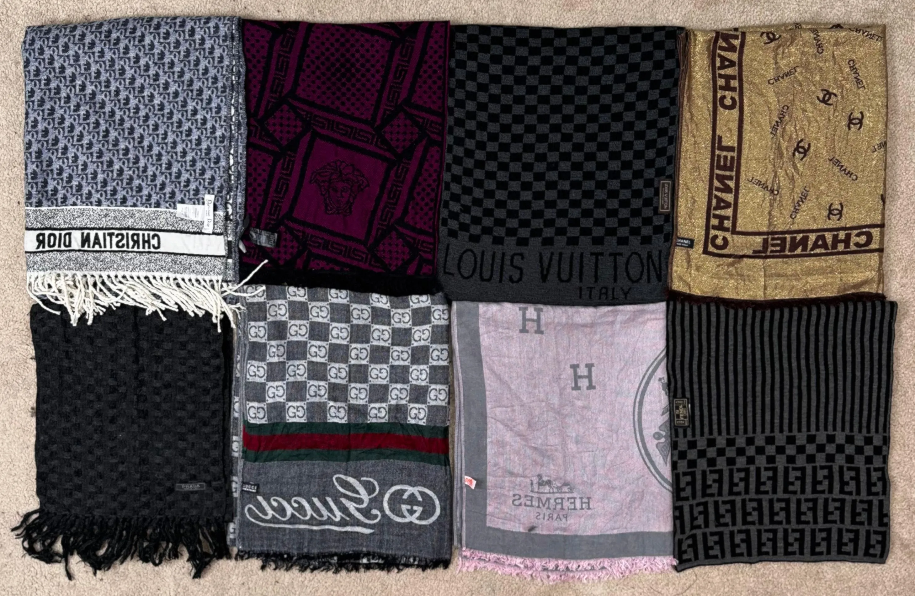 #VV32 Luxury Scarves 20 PCs