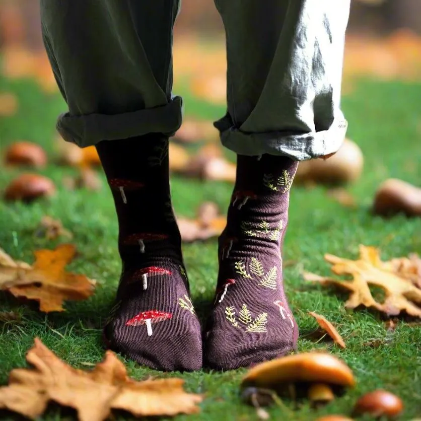 Women's Mushroom Forest Socks